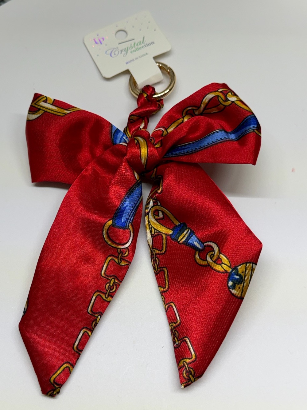 Red Bow Keychain